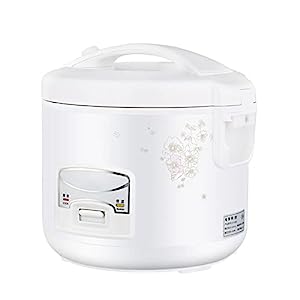 炊飯器蒸し器自動保温取り外し可能な焦げ付き防止ポット米、肉、野菜の1つ (未使用の新古品)