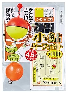 (未使用の新古品)がまかつ(Gamakatsu) 小鮎パーフェクト仕掛 河川用(小アジ白金3本PB) 42-925 3-0.6///Gamakatsu(がまかつ)/がまかつ(Gamakatsu) 小鮎